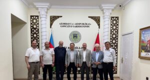 Dəyanət Vəqfinin Nümayəndələri Gəncliyə Yardım Fondunu Ziyarət Ediblər