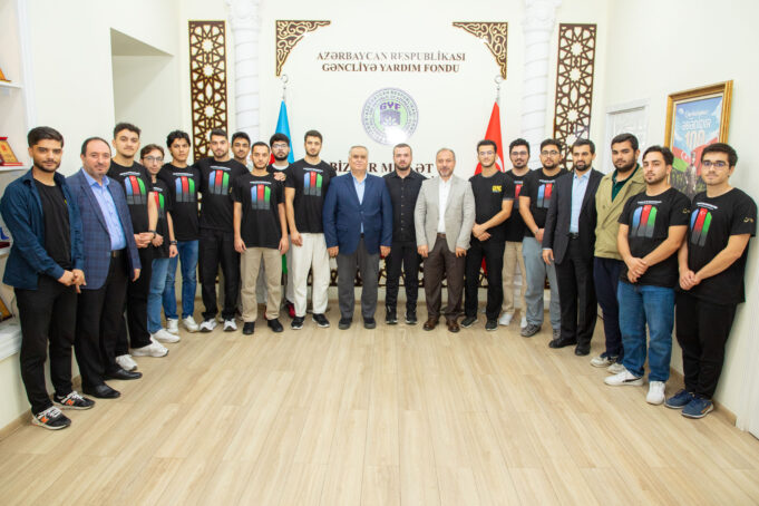 Türkiyənin Beynəlxalq Gənc Könüllülər Dərnəyinin Nümayəndə Heyəti GYF-ni Ziyarət Edib