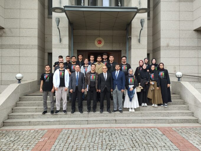 “Qafqaz İslam Ordusunun İzində” Layihəsinin İştirakçıları Türkiyə Səfirliyini Ziyarət Edib