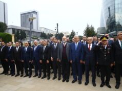 Türkiyənin Zəfər Bayramı Münasibətilə Türk Şəhidliyi Ziyarət Edilib