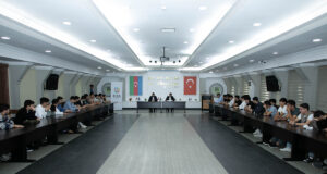 Bakı İstedadlı Gənclər Akademiyasının Üzvləri İlə Görüş Keçirilib