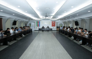 Bakı İstedadlı Gənclər Akademiyasının Üzvləri İlə Görüş Keçirilib