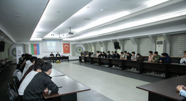 BİGA-da Həyatın Kodlarını Dəyişmək Mövzulu Seminar Keçirilib