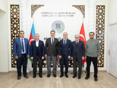 Gaziantep İslam Bilim ve Teknoloji Universitetinin Rektoru Gəncliyə Yardım Fondunu Ziyarət Edib