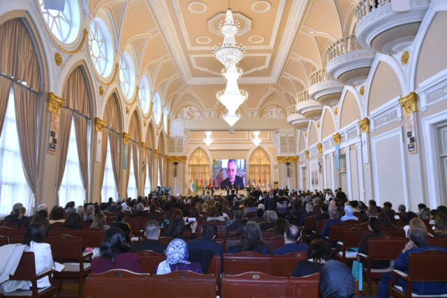 GYF Rəhbərliyi “Birinci Türkoloji Qurultayın Qurucuları və Dərsləri: Tarix və Müasirlik” Mövzulu Konfransda İştirak Edib