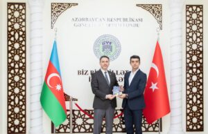 Dünya Gənc Türk Yazarlar Birliyinin Başqanı GYF-ni Ziyarət Edib