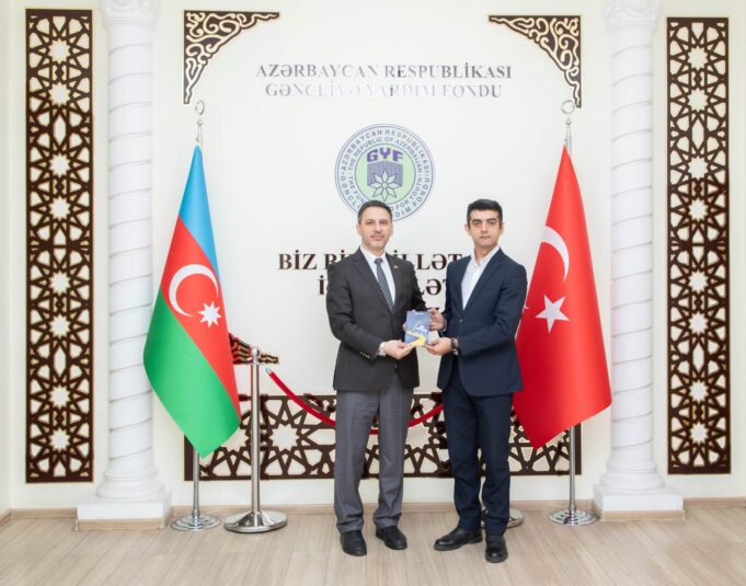 Dünya Gənc Türk Yazarlar Birliyinin Başqanı GYF-ni Ziyarət Edib