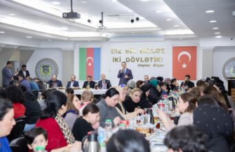 GYF-də Şəhid və Qazi Ailələri İftar Süfrəsində Bir Araya Gəldi