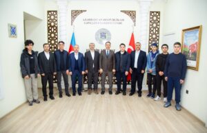 Dəniz Fənəri Dərnəyi və İTO Marmara Anadolu Liseyinin Nümayəndələri GYF-ni Ziyarət Edib