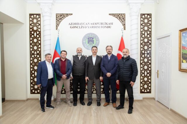 Türkiyə Səfirliyinin Müşavirləri Gəncliyə Yardım Fondunu Ziyarət Ediblər