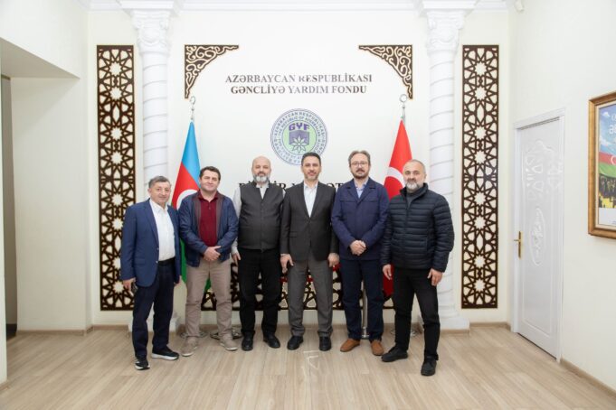 Türkiyə Səfirliyinin Müşavirləri Gəncliyə Yardım Fondunu Ziyarət Ediblər