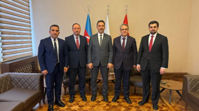 GYF Rəhbərliyi TİKA Bakı Nümayəndəliyini Ziyarət Edib