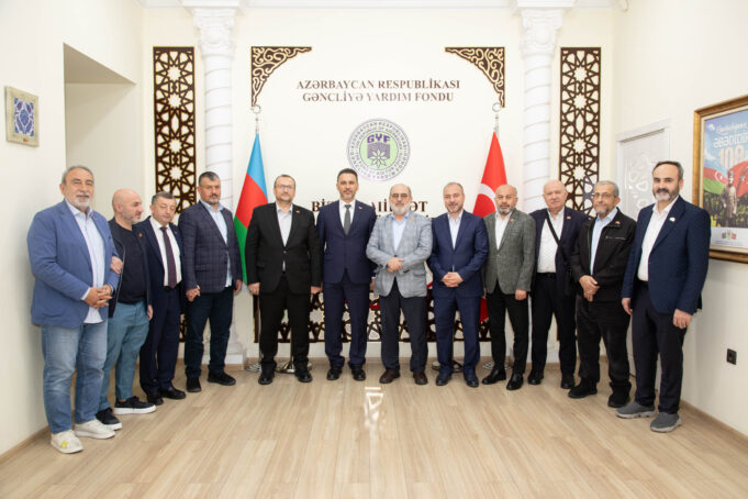 ANEV Vəqfinin və DERSİAD Dərnəyinin rəhbərliyi GYF-ni Ziyarət Edib