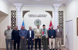 Türkiyəli Elm Adamları Gəncliyə Yardım Fondunu Ziyarət Edib