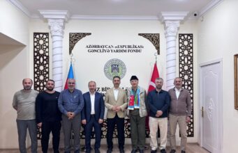 Türkiyəli Elm Adamları Gəncliyə Yardım Fondunu Ziyarət Edib